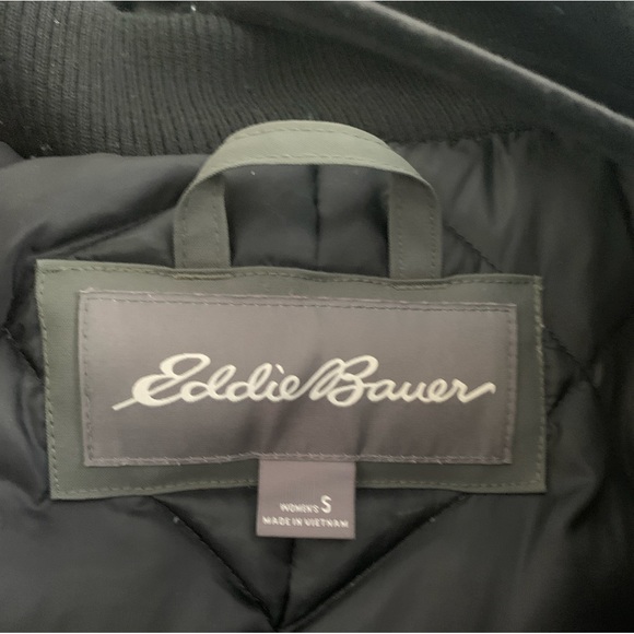 Eddie Bauer Superior Down Stadium Parka - Green, Small - Picture 2 of 5